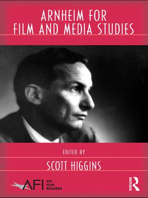 cover image of Arnheim for Film and Media Studies